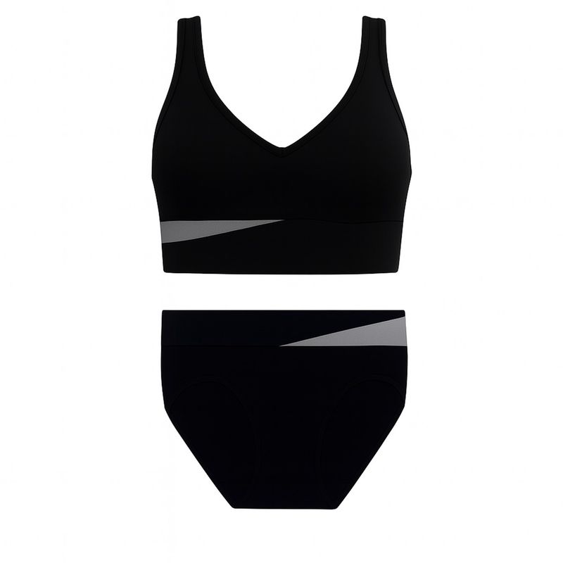 ست نیم تنه و شورت ورزشی زنانه مدل bodytone 03